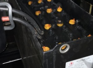 迅炬叉车电池24-5PZS400AH电池更换案例